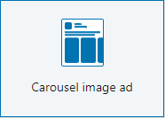 karouselová obrázková reklama