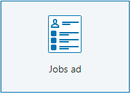 reklama na pracovní pozici